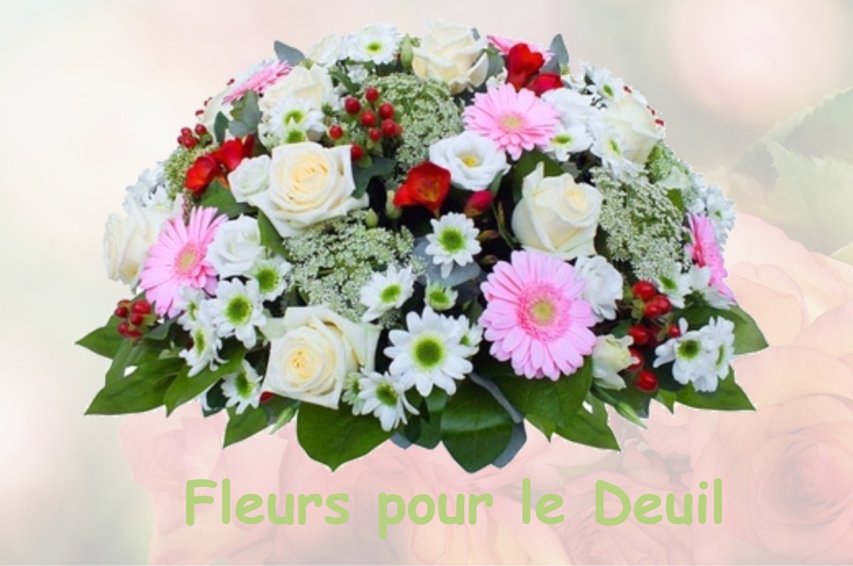 fleurs deuil MERY